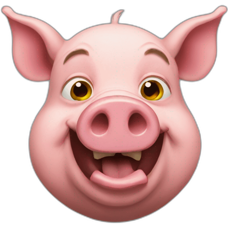 pig shrek emoji