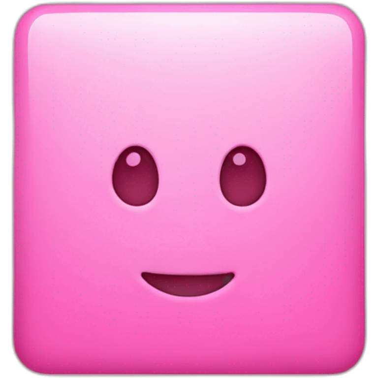 pink square emoji