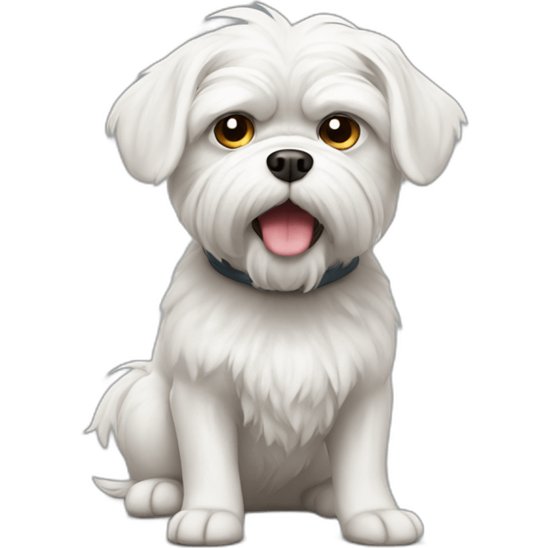 Angry Maltese emoji