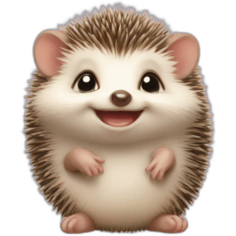 Baby hedgehog emoji