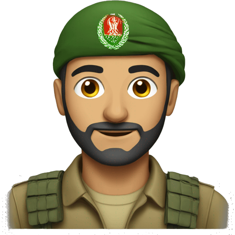 Iranian soldier emoji