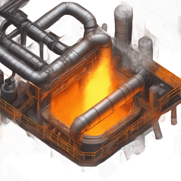 steel furnace emoji