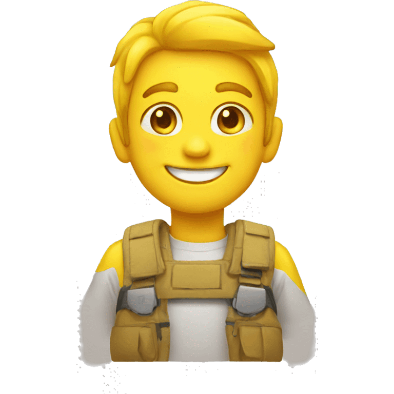 yellow emoji smile fun ukraine emoji