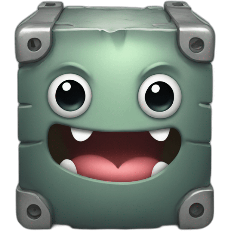 cute storage monster emoji