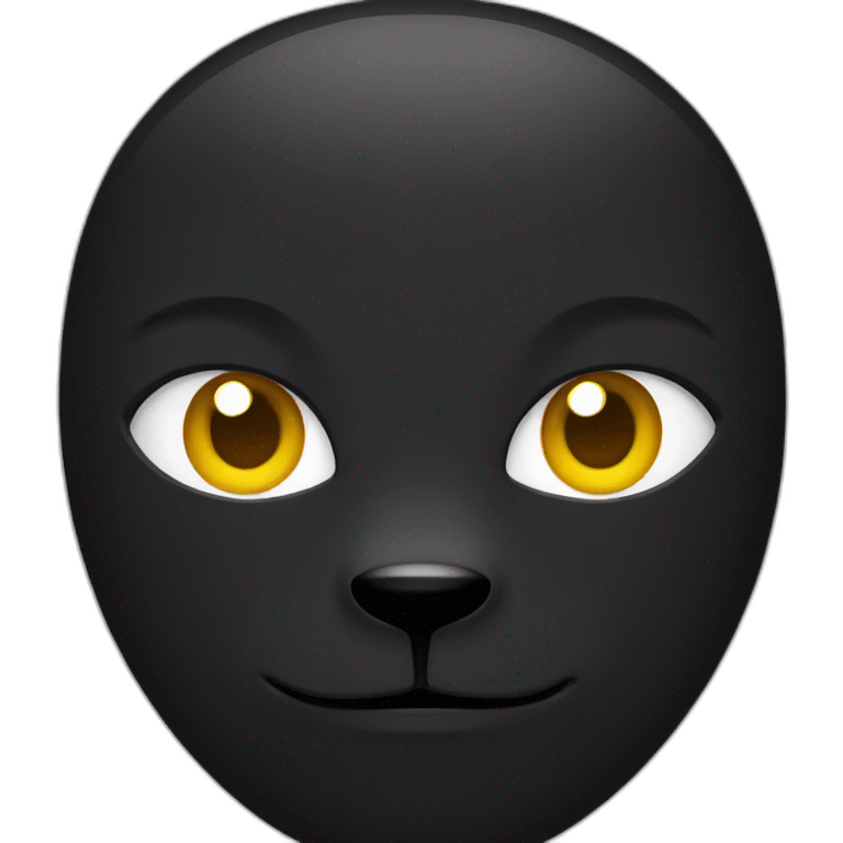 black ninja cat emoji