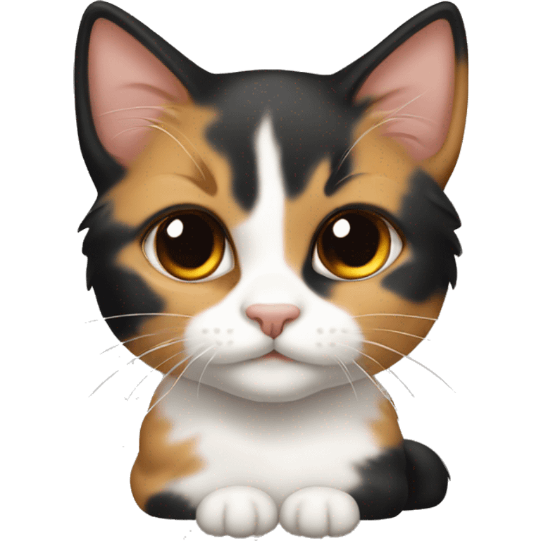 calico breed kitten emoji