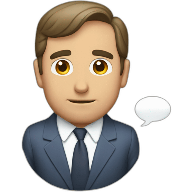 steve carell + chat bubble with "no" inside emoji