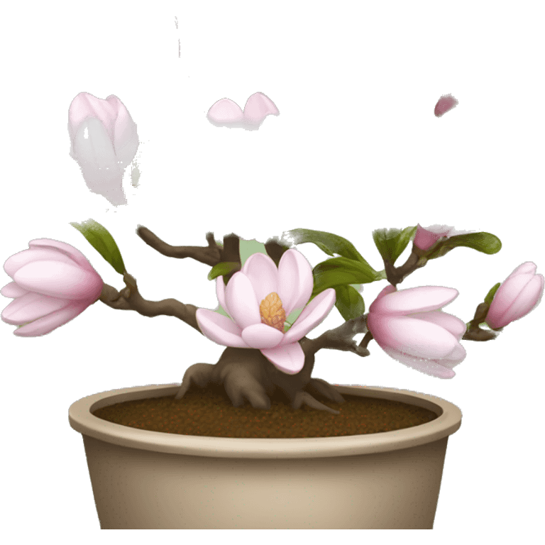 Pot magnolia emoji