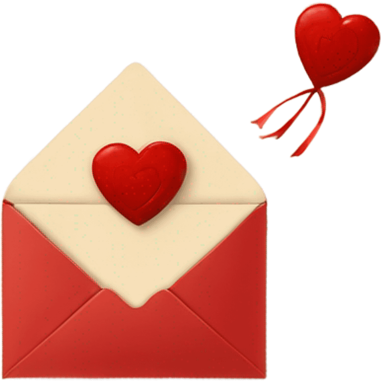 brown valentine’s day envelope emoji