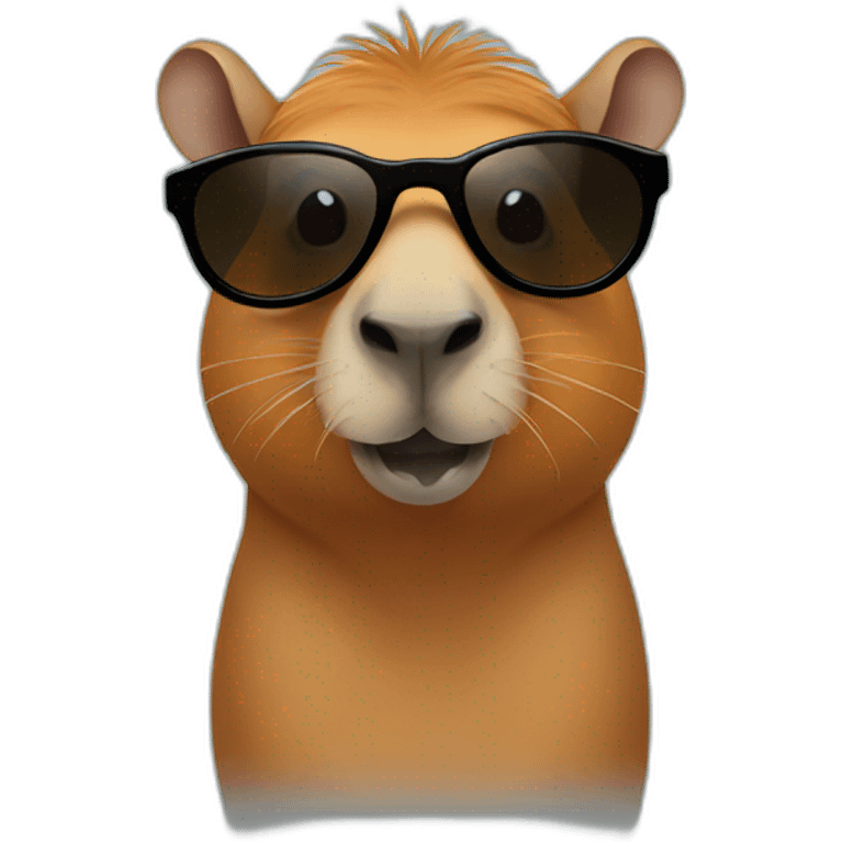 capibara with sunglasses emoji