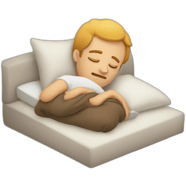 man sleeping emoji