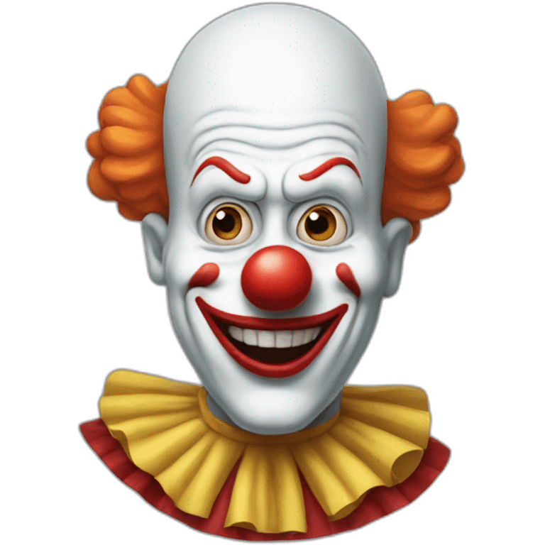 Bozo the clown emoji