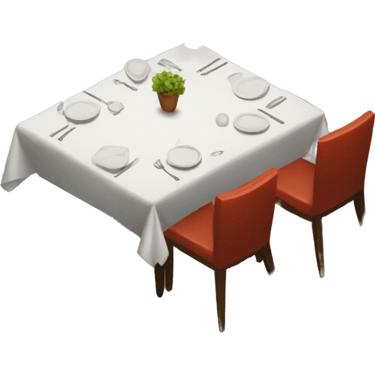 Restaurant tables  emoji