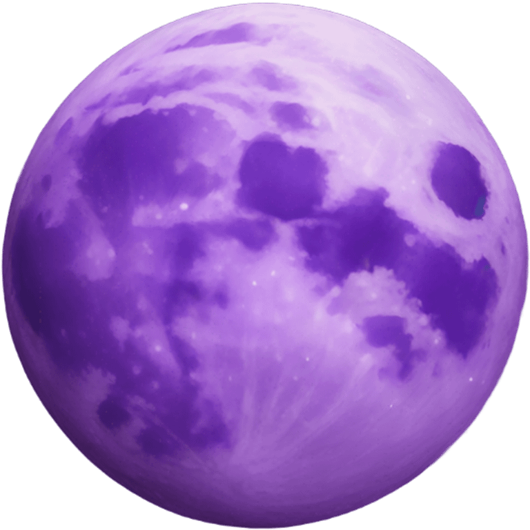 purple moon emoji