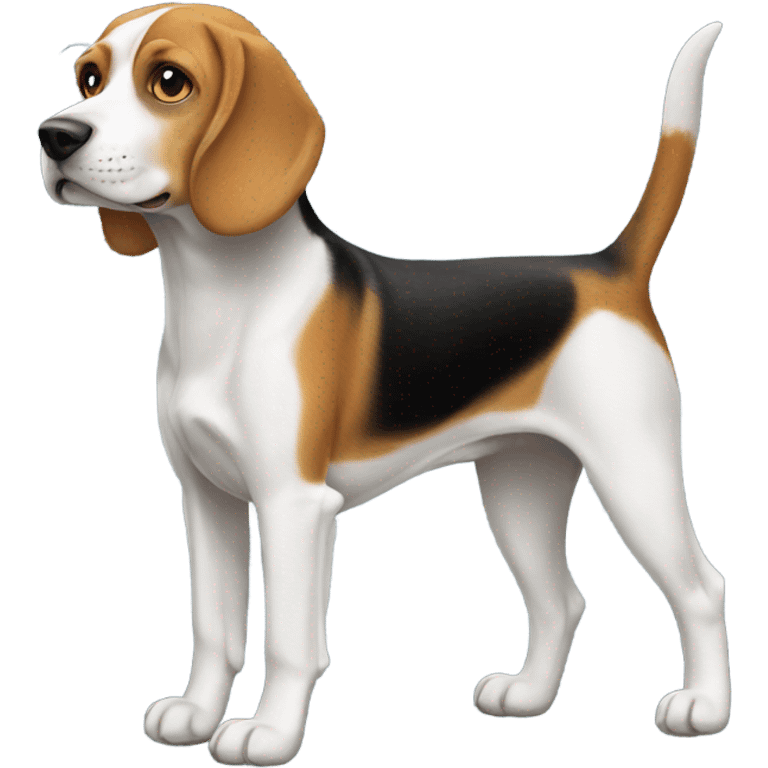 Beagle full body emoji