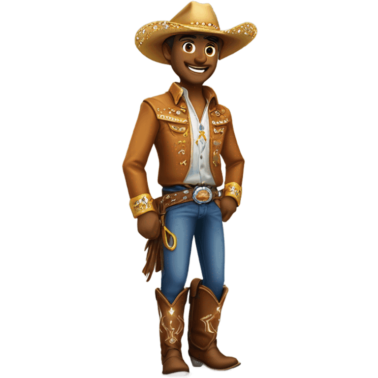 Disco cowboy emoji