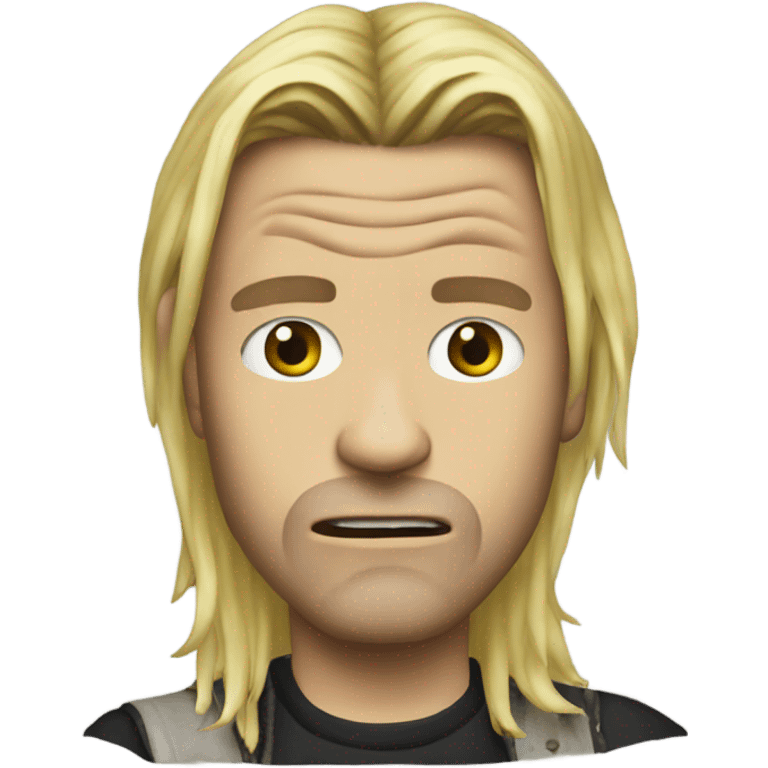 cobain crazy emoji