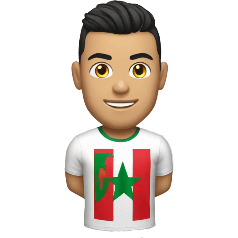 Cr7 t-shirt Maroc  emoji