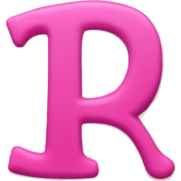 Pink N letter emoji