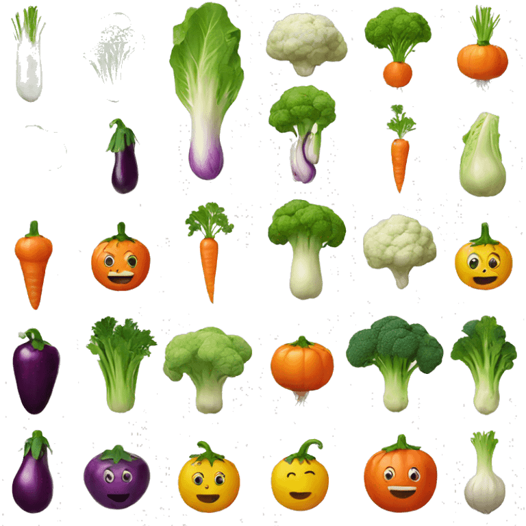 vegetables emoji