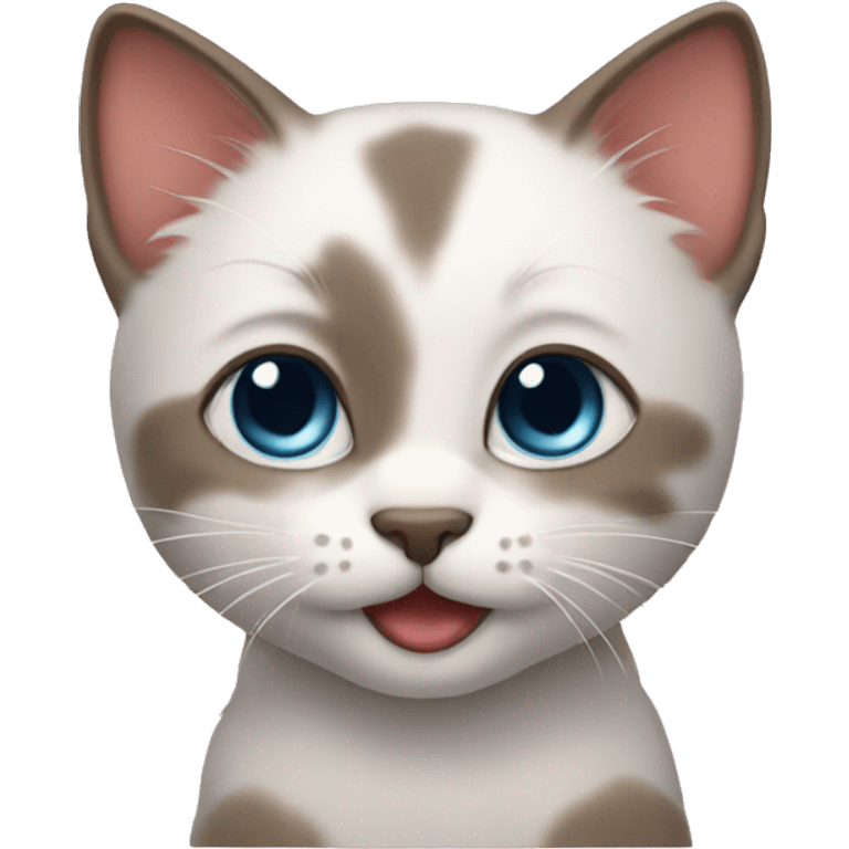 Cute kitten emoji