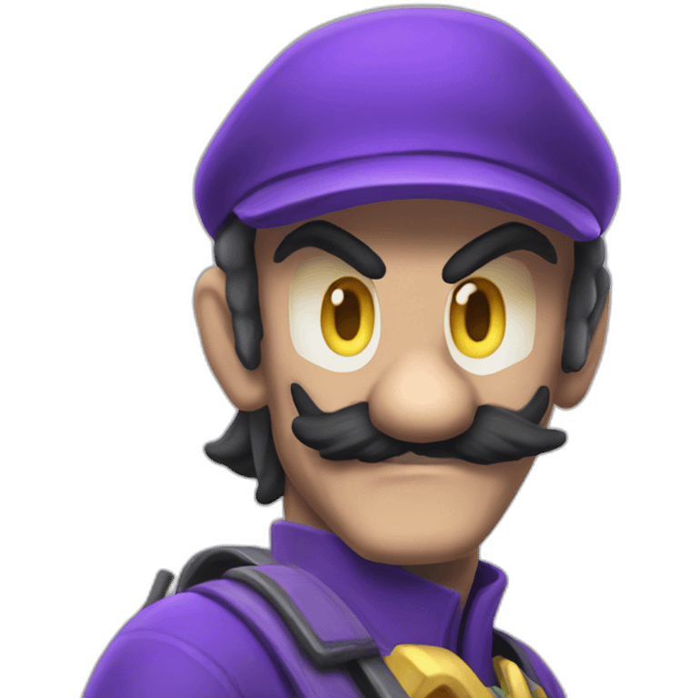 waluigi rifle emoji