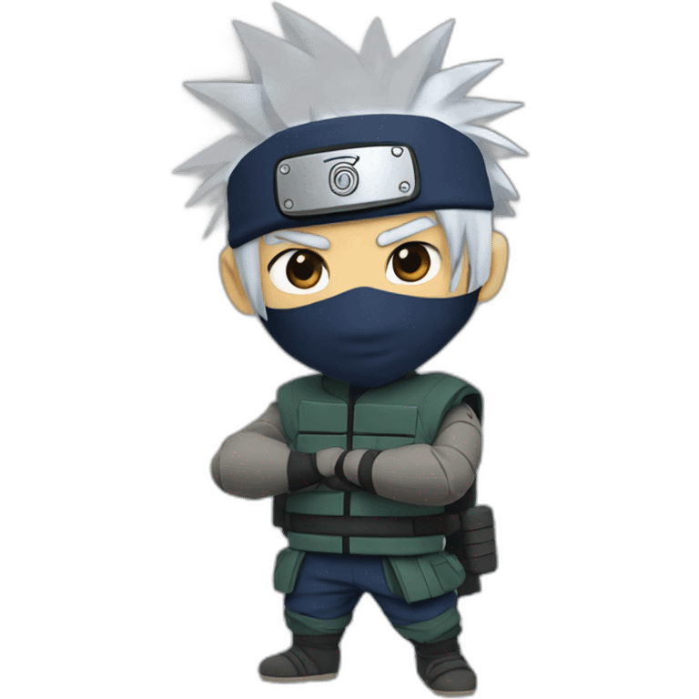 Kakashi faisant un doigt d’honneur emoji