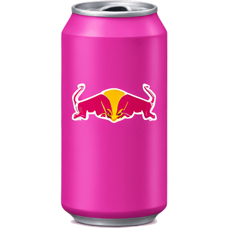 Pink redbull emoji