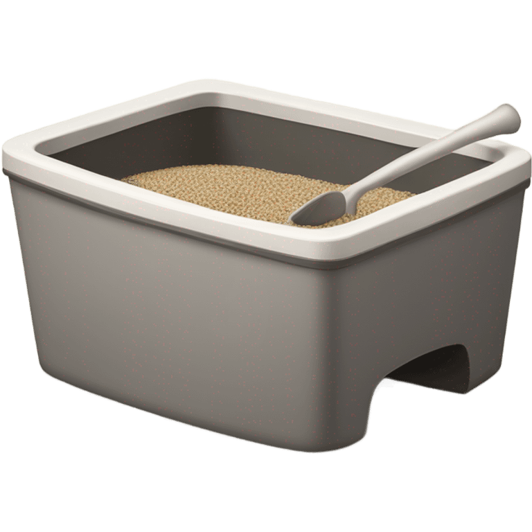 cat litter box emoji