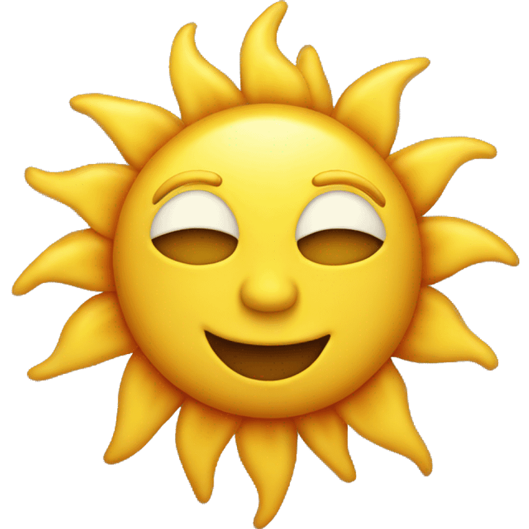 SUN EMOJI emoji