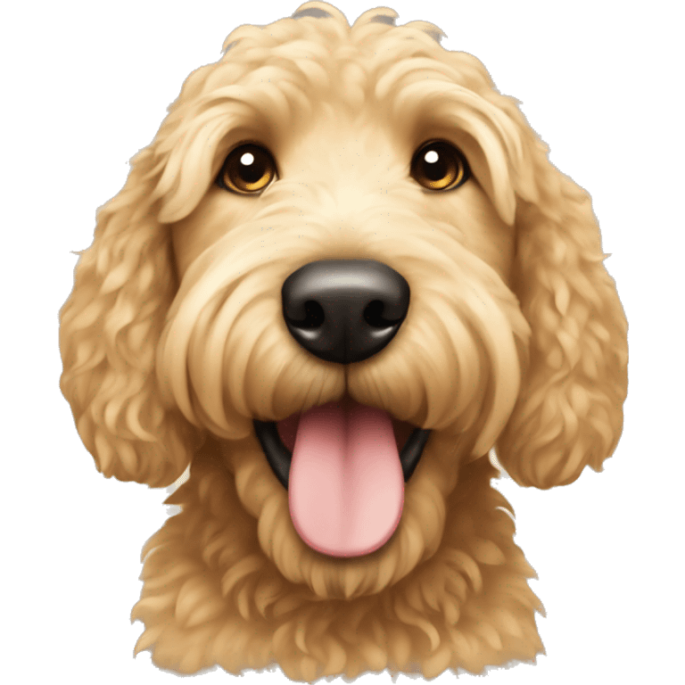 Golden doodle emoji