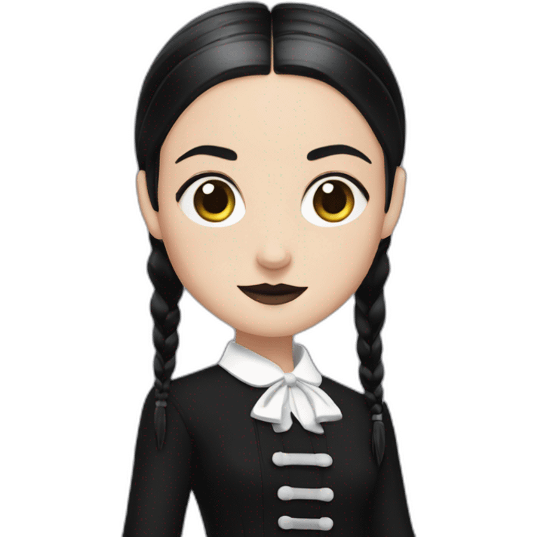 wednesday addams emoji