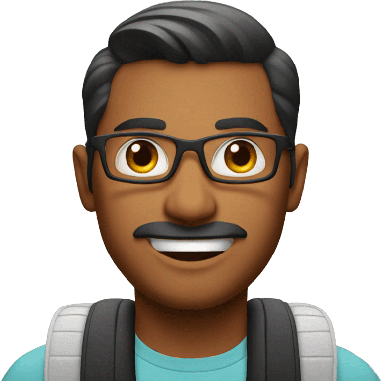 Indian Uber eats guy emoji