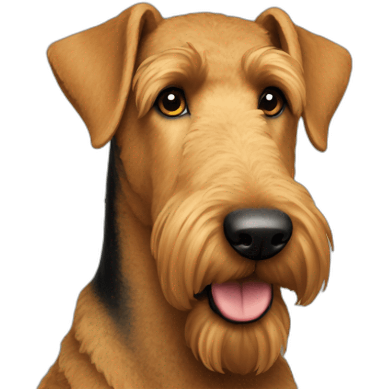 Airedale emoji