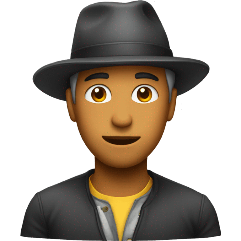 person withhat looking stylsh emoji