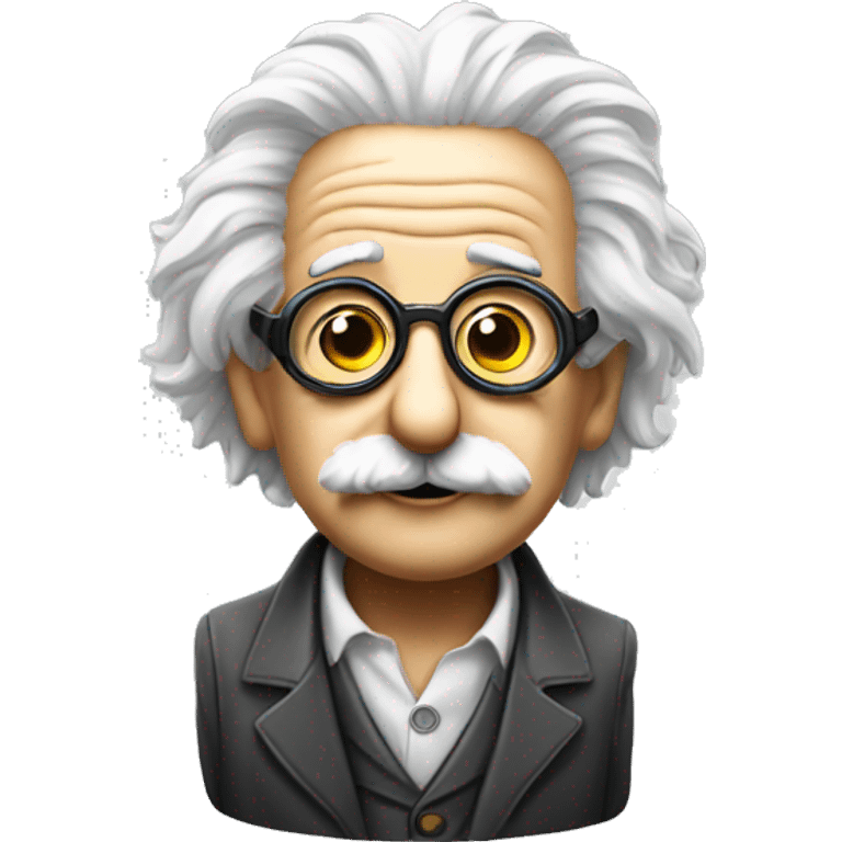 einstein with goggles emoji