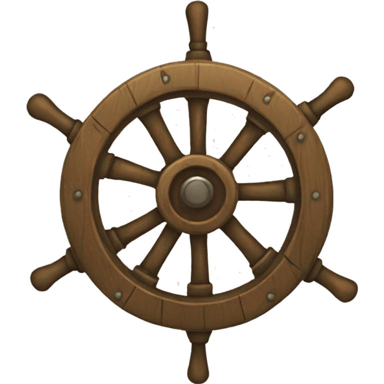 pirate boat wheel emoji