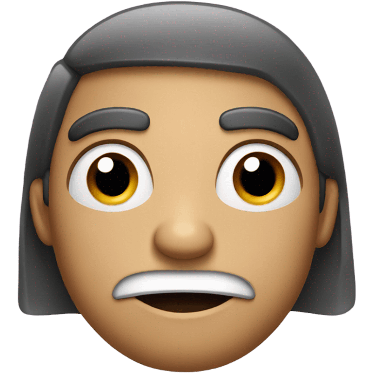 emoji with raised eyebrow emoji