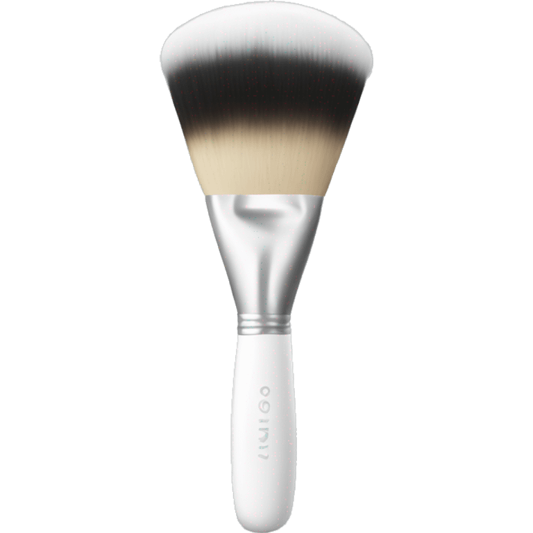 white  makeup brush emoji