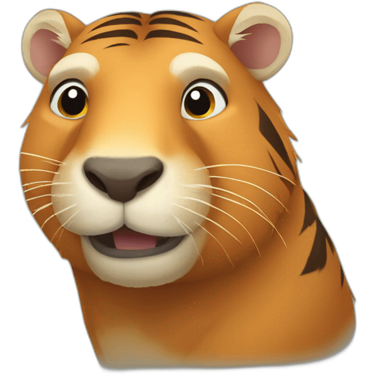 tiger Capybara emoji