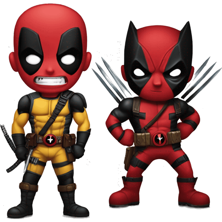 deadpool and wolverine emoji