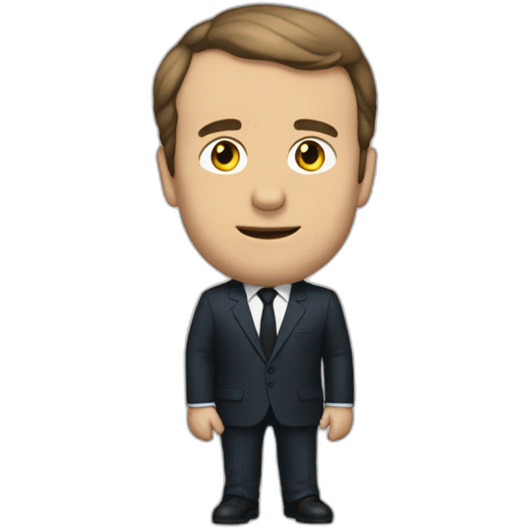 macron pleure emoji