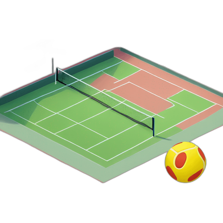 Padel court emoji