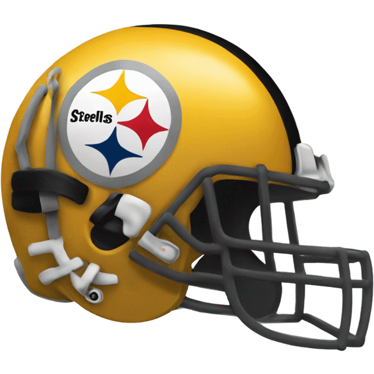 Steelers football  emoji