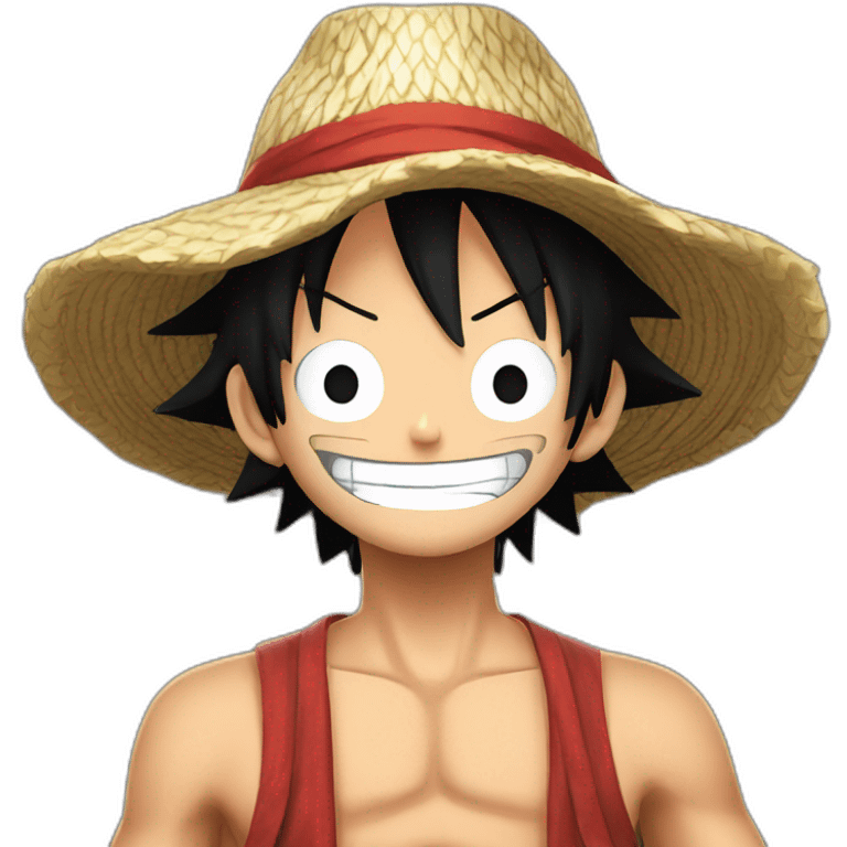 Luffy one piece emoji