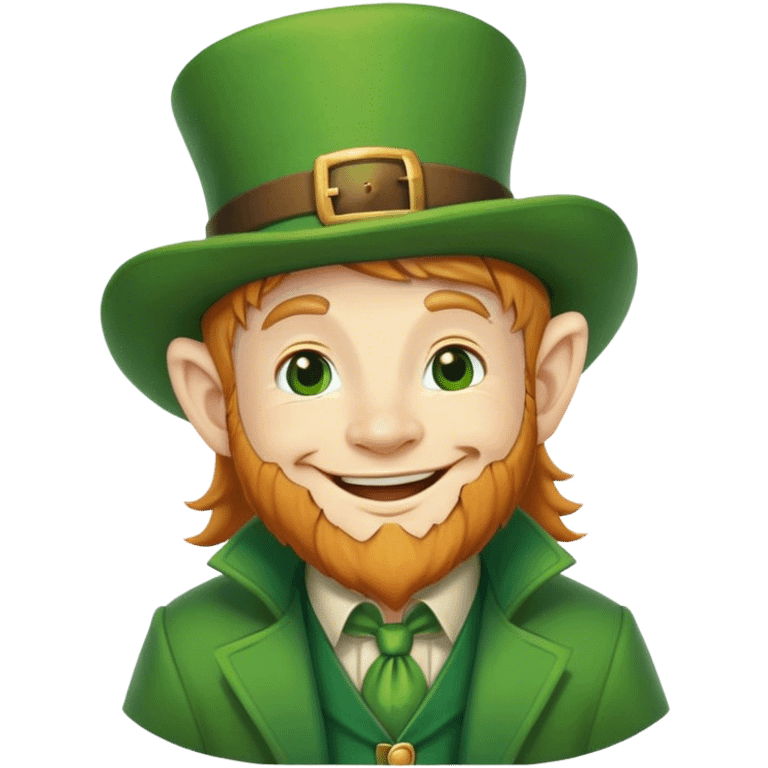 Celebratory Leprechaun emoji