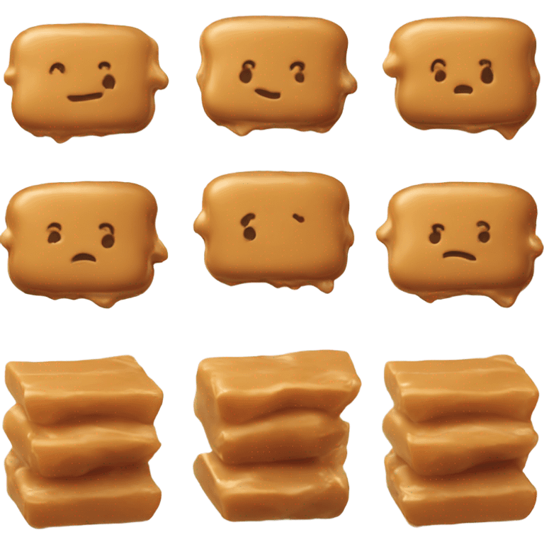 Salted caramel  emoji