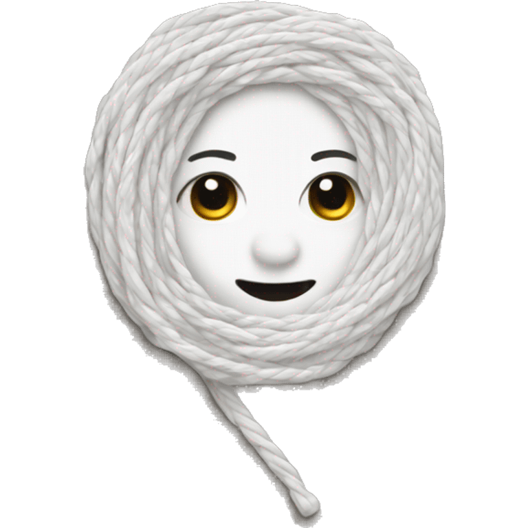 white thread emoji