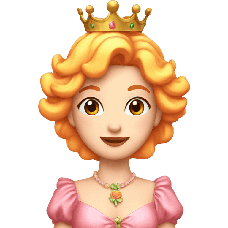 Princes peach emoji