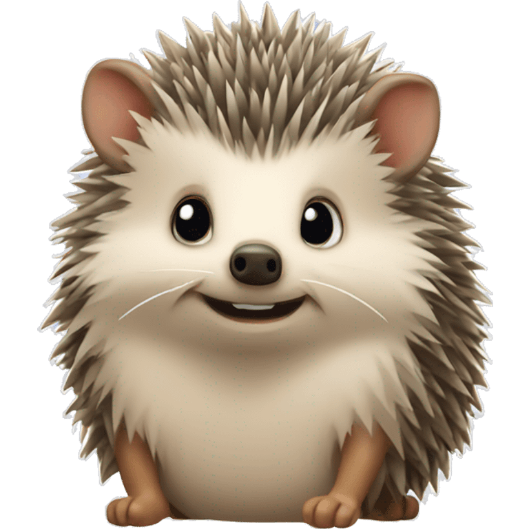 Cute hedgehog for Cryptocurrency emoji